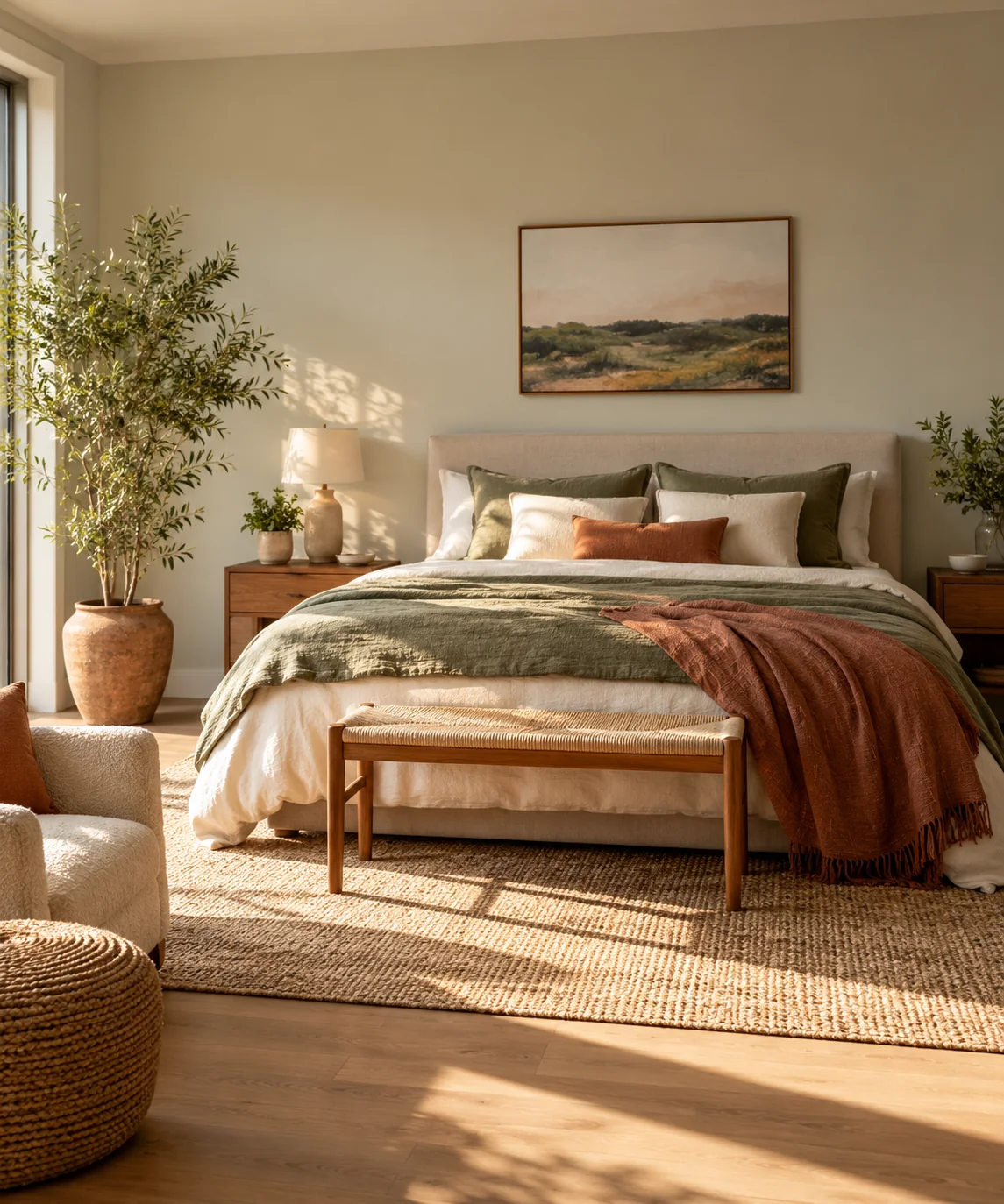 AI-generated editorial image inspired by small bedroom layouts