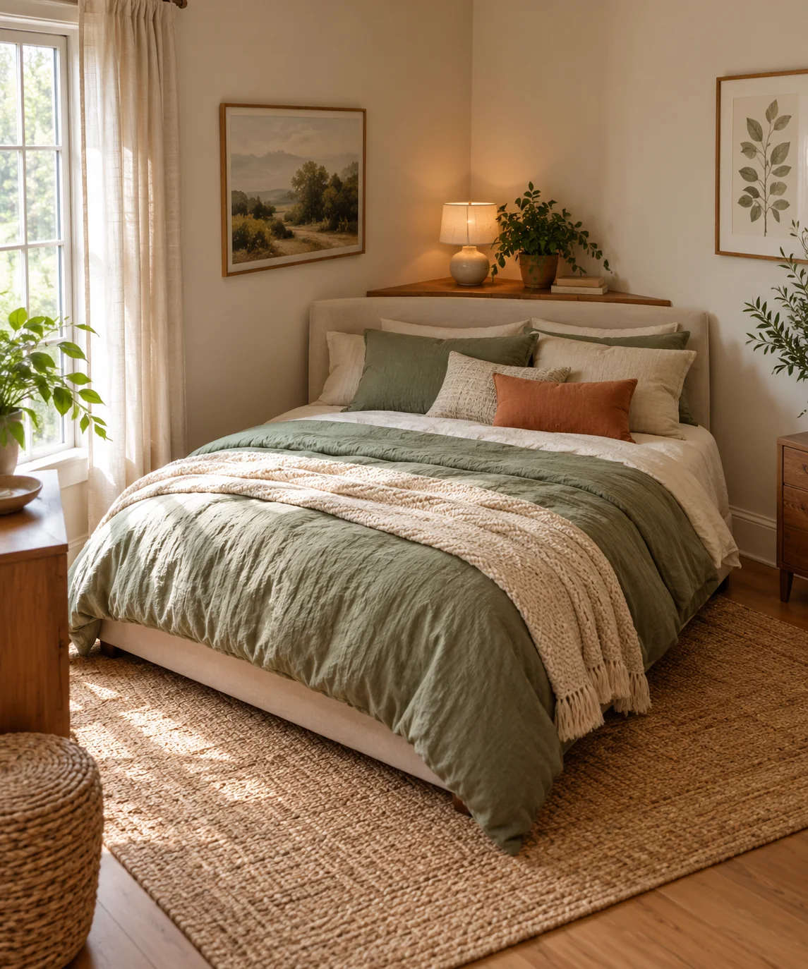 AI-generated editorial image inspired by small bedroom layouts