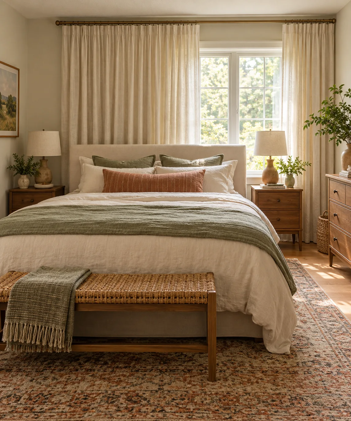 AI-generated editorial image inspired by small bedroom layouts