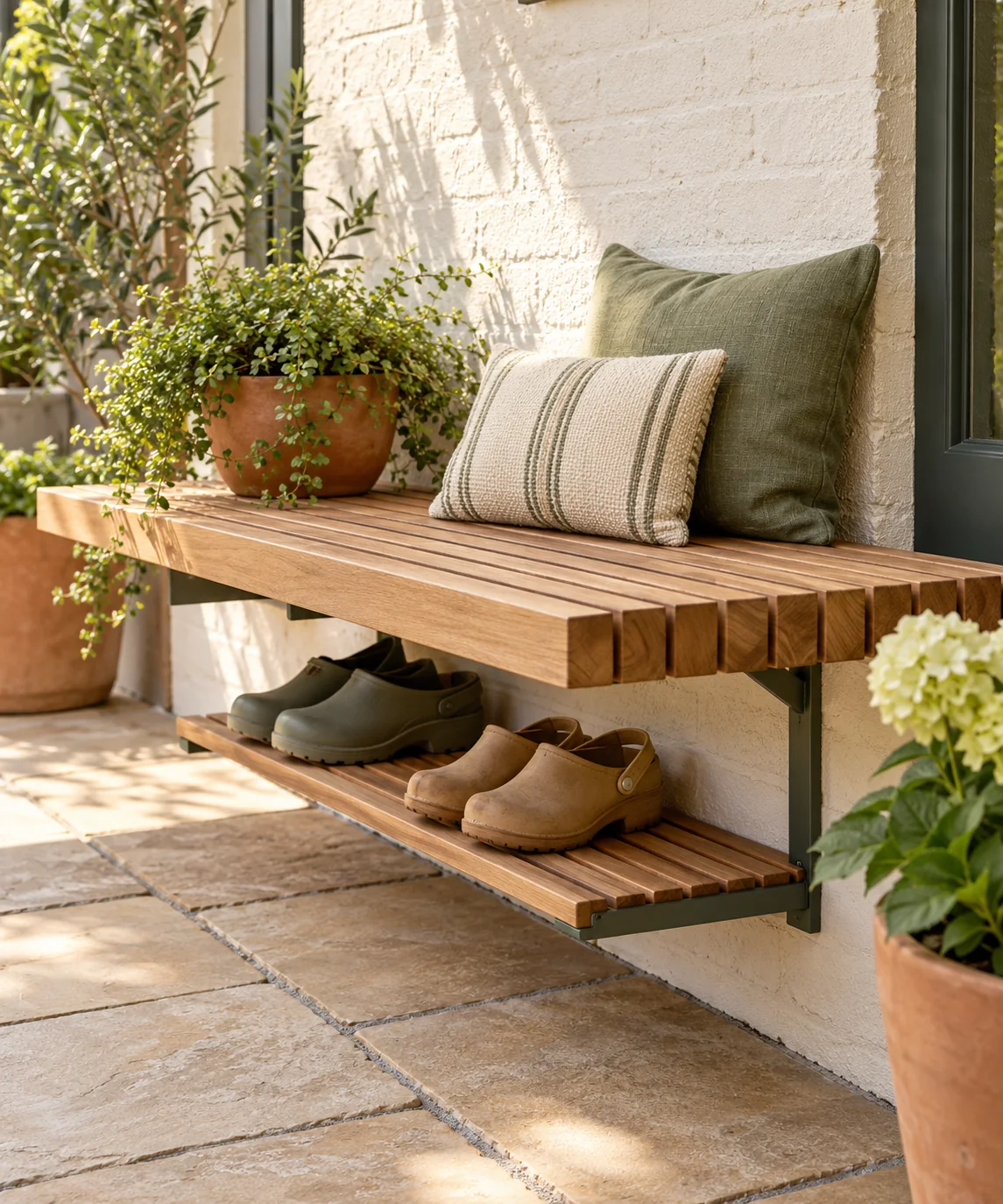 AI-generated editorial image inspired by patio seating ideas