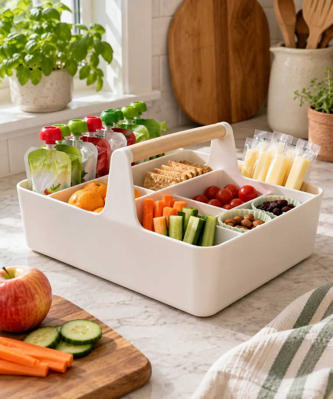 AI-generated editorial image inspired by pantry organization