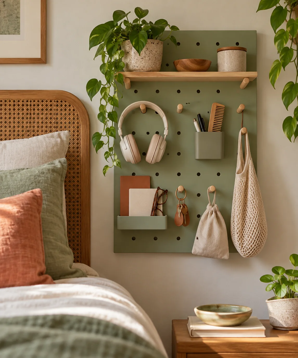 AI-generated editorial image inspired by small bedroom layouts