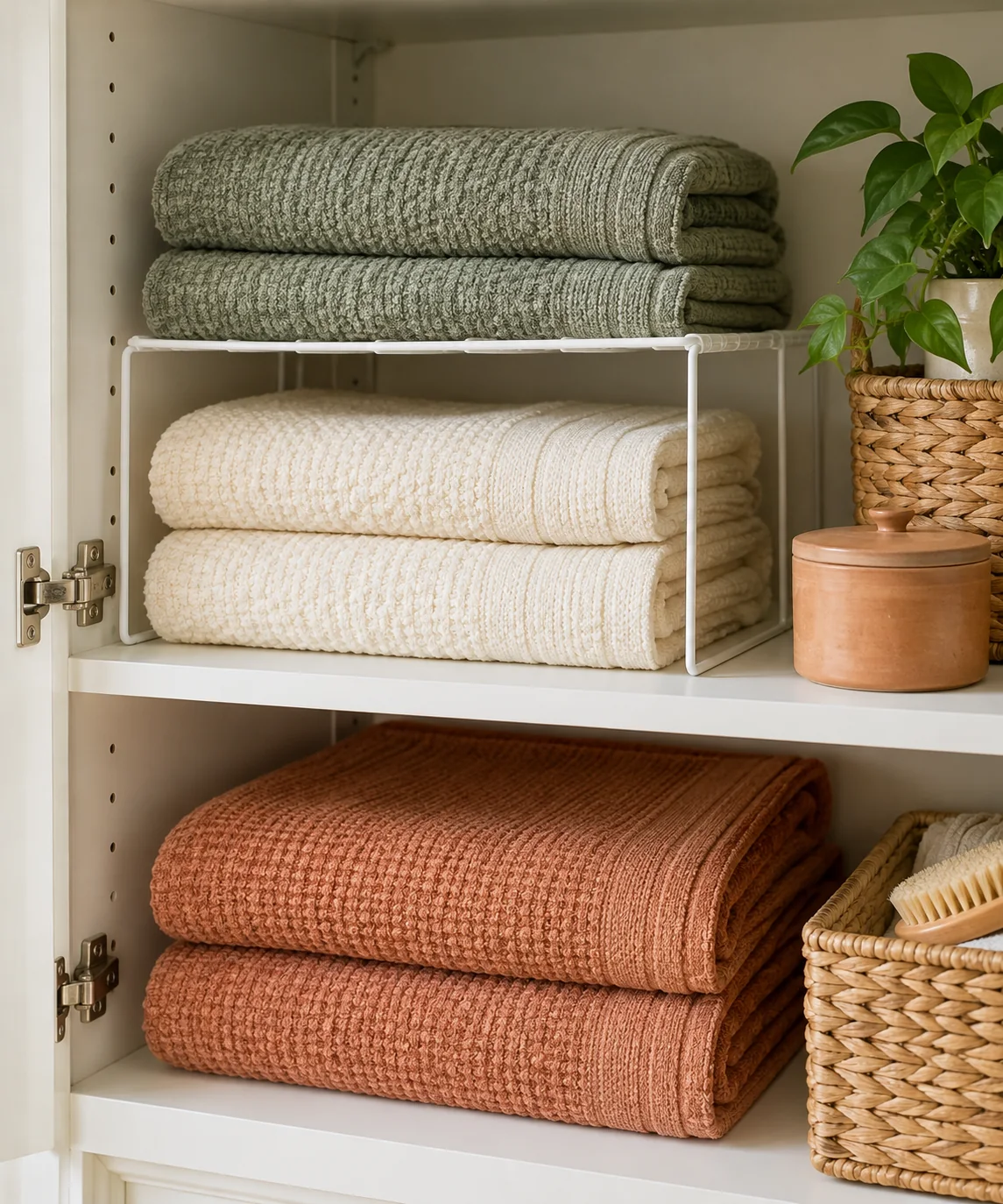 AI-generated editorial image inspired by laundry space organization