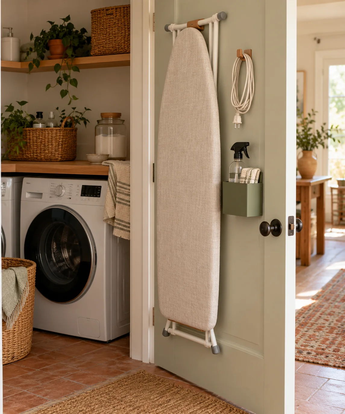 AI-generated editorial image inspired by household reset routines