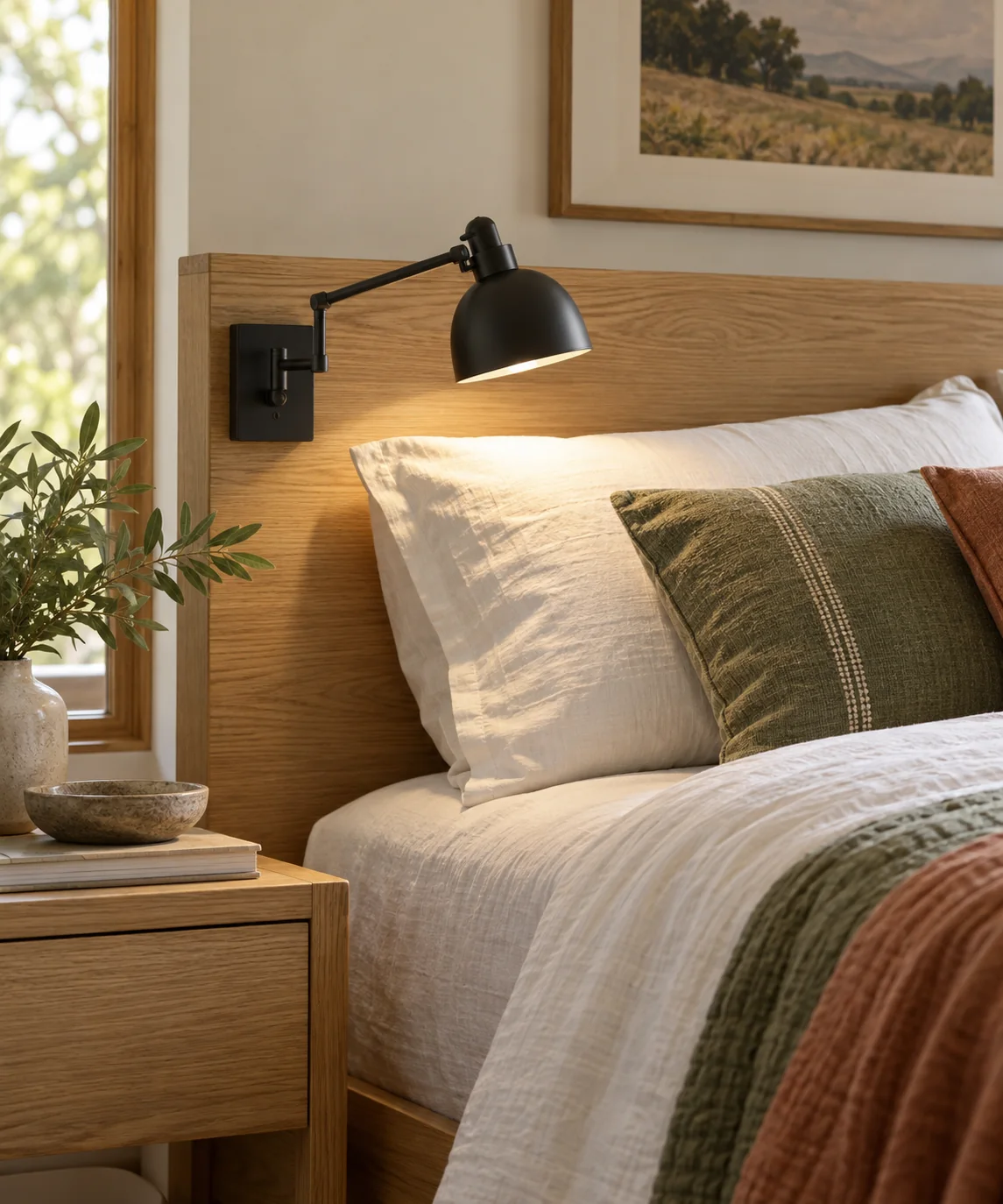 AI-generated editorial image inspired by small bedroom layouts