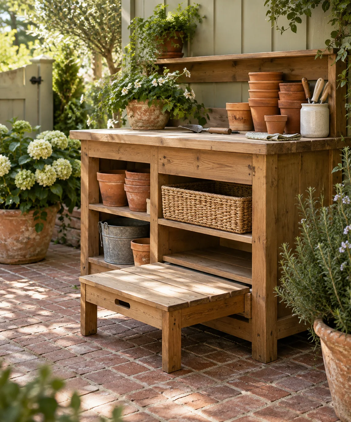 AI-generated editorial image inspired by patio seating ideas