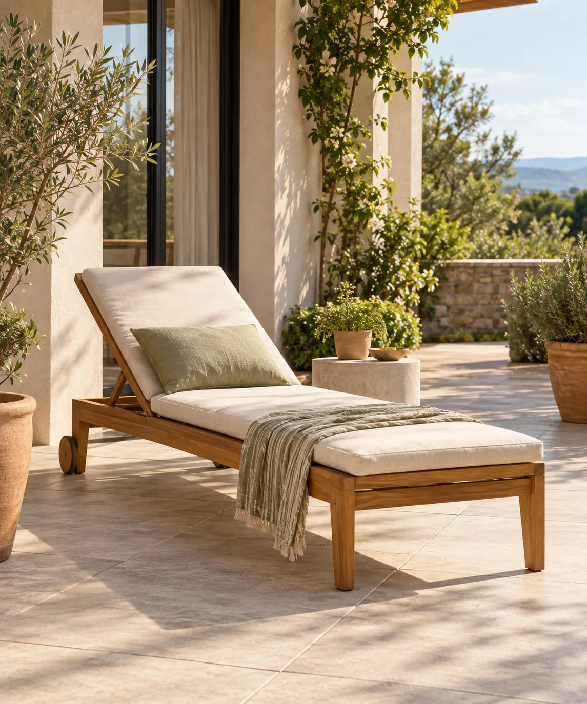 AI-generated editorial image inspired by patio seating ideas