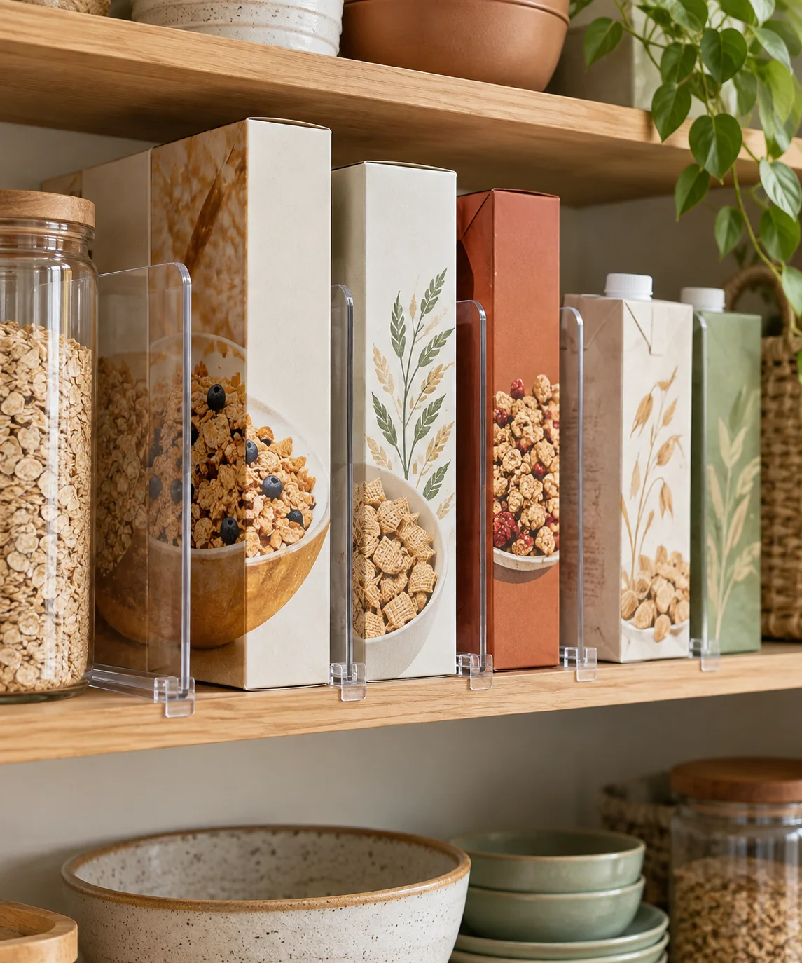 AI-generated editorial image inspired by pantry organization