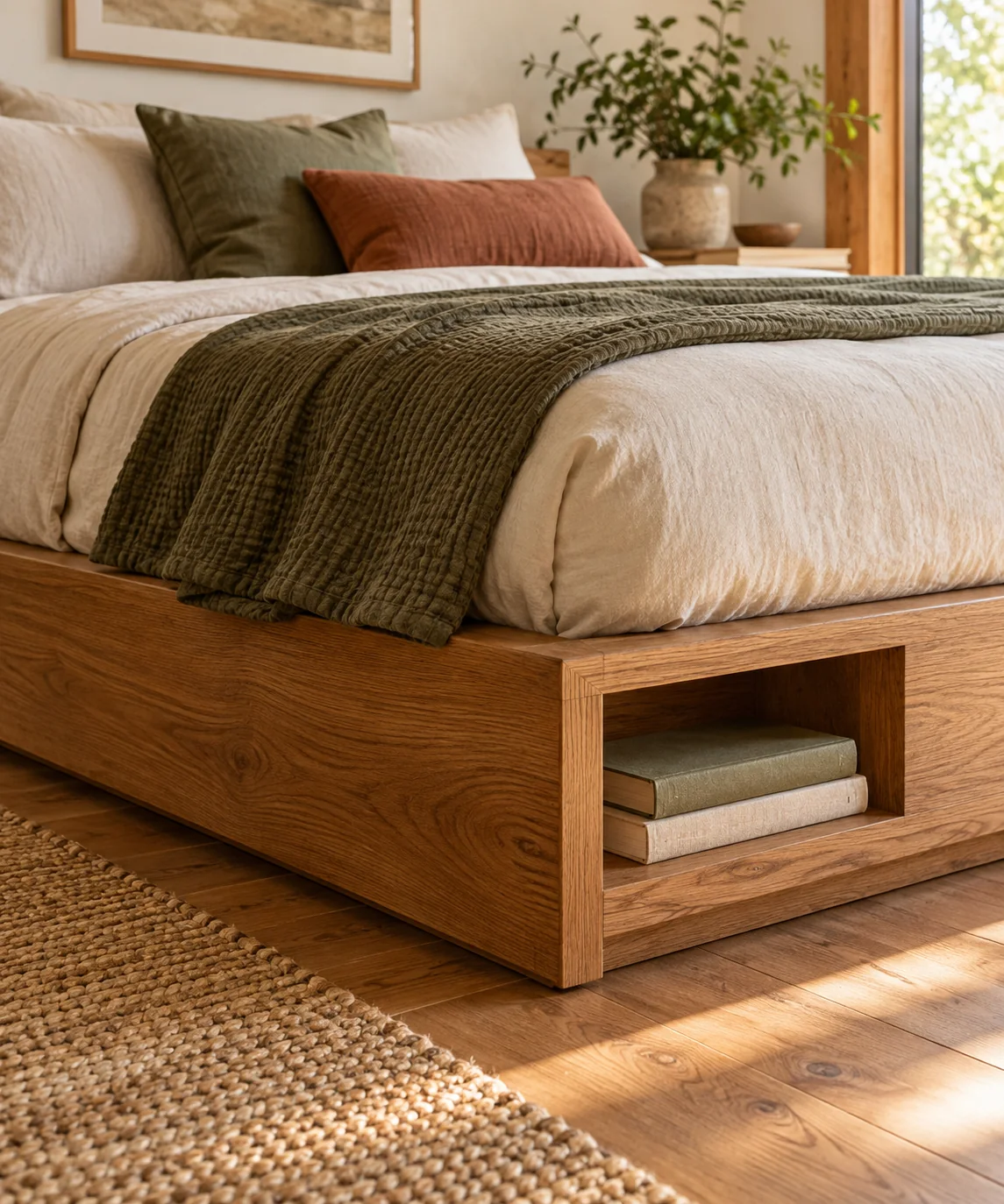 AI-generated editorial image inspired by small bedroom layouts